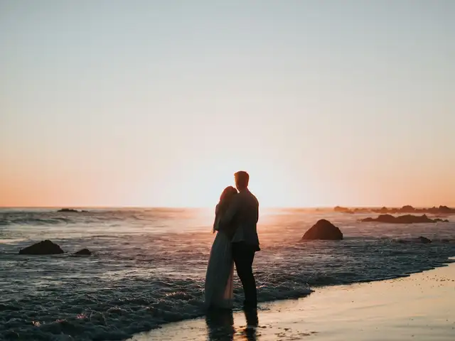 Lombok Beach Sunset Vows